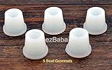 White silicone rubber hookah bowl grommets for MYA and other Bowls (5)