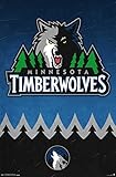 Trends International Minnesota Timberwolves Logo Wall Posters, 22