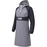 AETHERSHIELD Rain Jacket for Men - Waterproof Long Rain Coat with Hood | Lightweight Packable Windbreaker Breathable Rain Gear