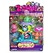 Zoobles Exclusive Triplet Playset Doelee #407 Mr. Crumb #408 Prancie #409