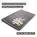 SanSiDo RFID Blocking Leather Passport Cover Passport Holder Travel Wallet Passport Wallet Case - FULL GRAIN LEATHER (Navy-Gold)