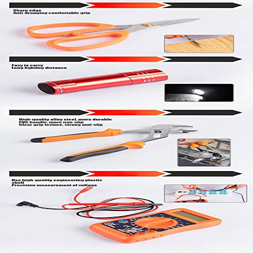 ASWT-Akkuschrauber, Eingebaute Wiederaufladbare Lithiumbatterie, 30 Nm, Drehzahlregelung, LED-Licht. Batterieanzeige… – Bild 8