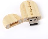 RXFSP Custom Personalised Laser Engraved Wooden USB Flash Drive Box 128G Bamboo view 5