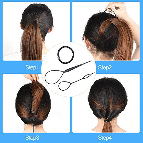 Fepito Hair Styling Design Accessories Set Hair Modeling Tool Kit