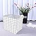 Storage Basket Bins, 3 Pack 12.6 x 12.6 x 12.6 inch Foldable Cloth Cube Organizer with Carry Handles for Linens, Towels, Toys, Drawers, Home Closet, Shelf, Nursery, Cabinet