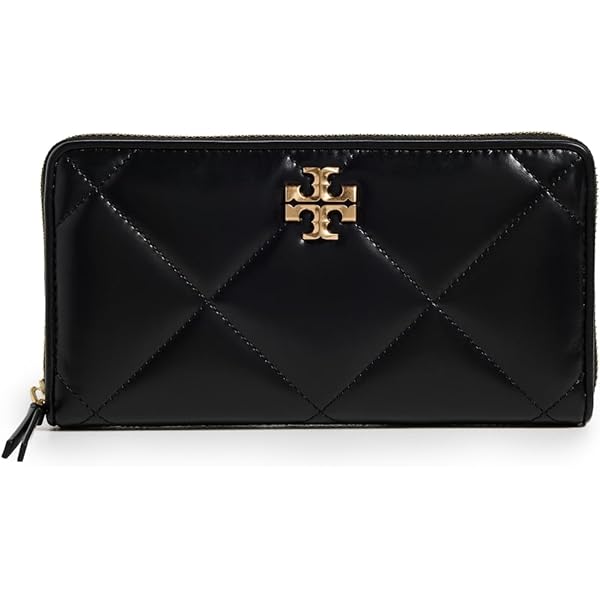 Amazon.com: Tory Burch Thea BI Fold Wallet (Black) : Clothing