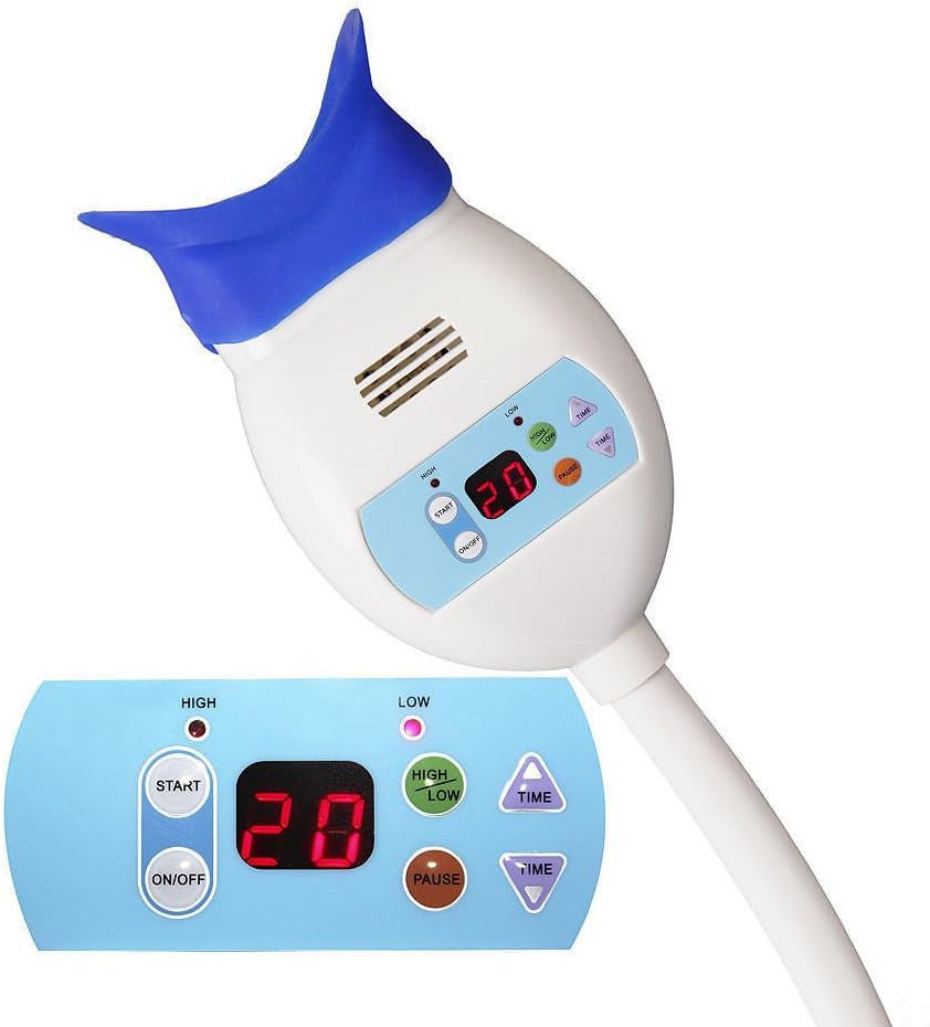 Zgood Dental LED Cool Light Lamp Teeth Whitening System Bleaching Accelerator +2 Glass For Free - Image 5