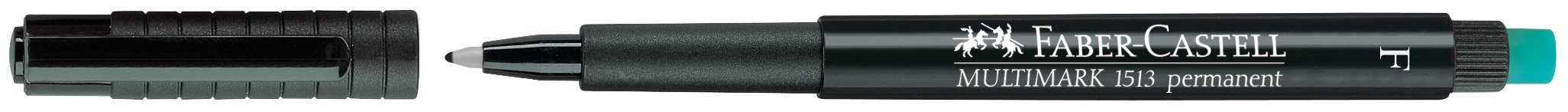 Faber-Castell Multimark Permanent Marker Fine - Black (box of 10)