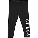 Guess Girls Vertical Logo Organic Stretch Jersey LeggingsLeggings