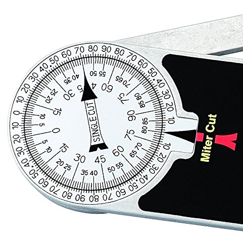 4 Starrett+505A+12+12+Aluminium+Protractor