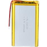 YTKavq 3.7V 10000mAh 1160100 Lithium Polymer Ion Rechargeable Lipo Battery with PH 2.0mm Pitch Connector