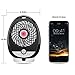 USB Personal Music Fan Bluetooth Speaker Air Fan - OLIISS 3 Speeds Rechargeable Dual Channel Stereo Speaker Support Bluetooth Connection & TF Card