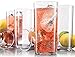 SET of 6 acrylic tumblers - 20 OZ acrylic glassware great use for acrylic wine glasses, or acrylic drinking glasses - Great gift idea