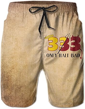 Only Half Bad Episcopal Fashion Design Perspiration Board Shorts