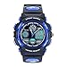 HIwatch Youth Watches Boys Girls Water-resistant Sports Digital Wrist Watch for Teenager Students,Blue