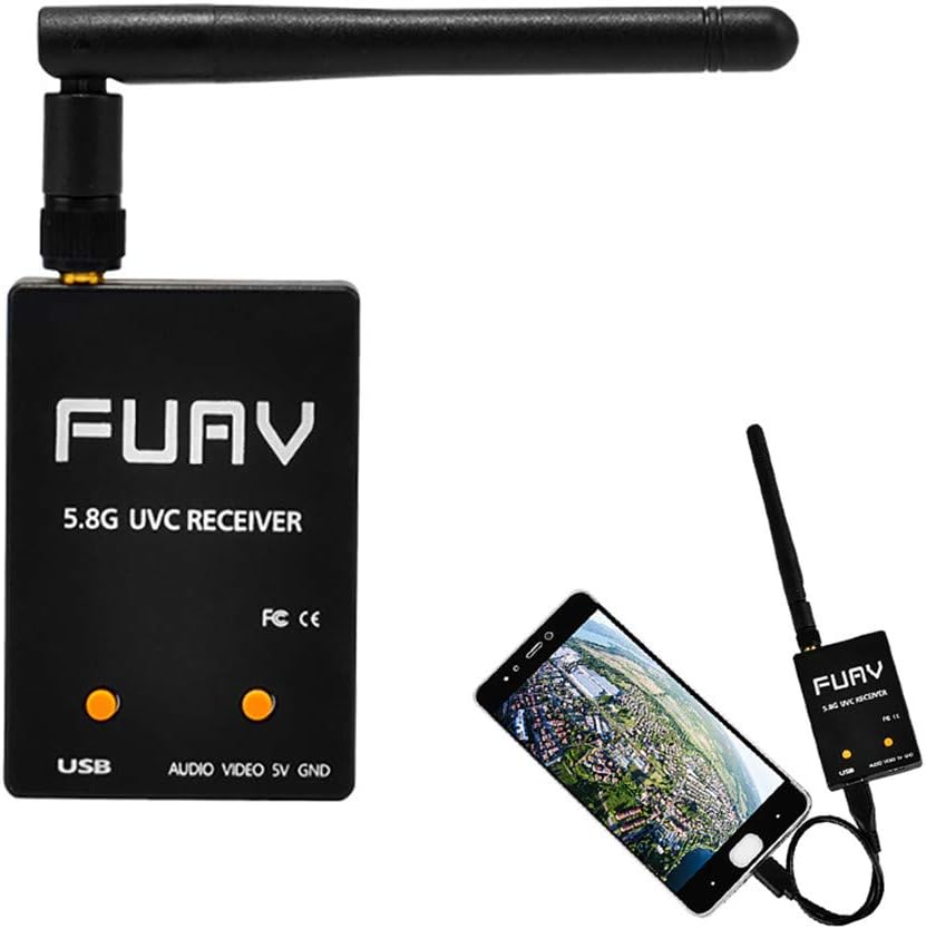 jieGREAT 💫 UVC OTG 5.8Ghz 150CH Smartphone FPV Receiver for Android RC Drone VR Headset FPV