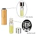 2 pcs 10 ml Travel Perfume Atomizer Spray Bottle- Twisting Concealed Mouth Design/Portable Refillable Empty Bottle for Perfume and Aftershave