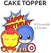 Super Cute Superhero Party Supplies + FREE Superhero Cake Topper - Superhero Birthday Party Supplies - Superhero Cupcake Toppers for Superhero Party for Marvel Party Supplies - Superhero Decoration