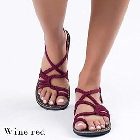 female flat sandals