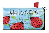 Ladybug Welcome Spring Mangetic Mailbox Cover Critters Briarwood Lane