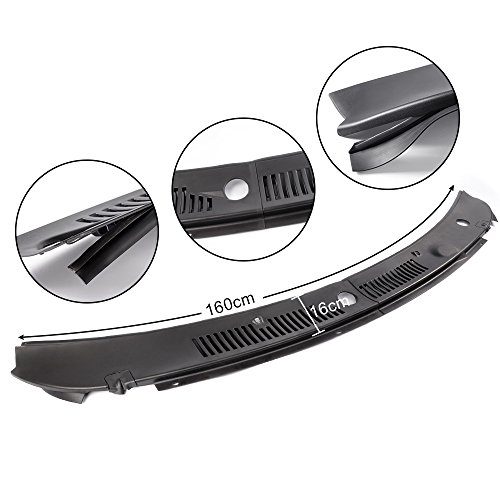 2Pcs Windshield Wiper Cowl Vent Grille Panel Hood Compatible For Ford