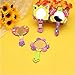 10pcs Creative Toy Painting Kit DIY Art Crafts, Unfinished Natural Wood Mold Mirror Toy for Kids - Funny Painting Handmade Craft Toys Christmas Gifts for Girls Boy