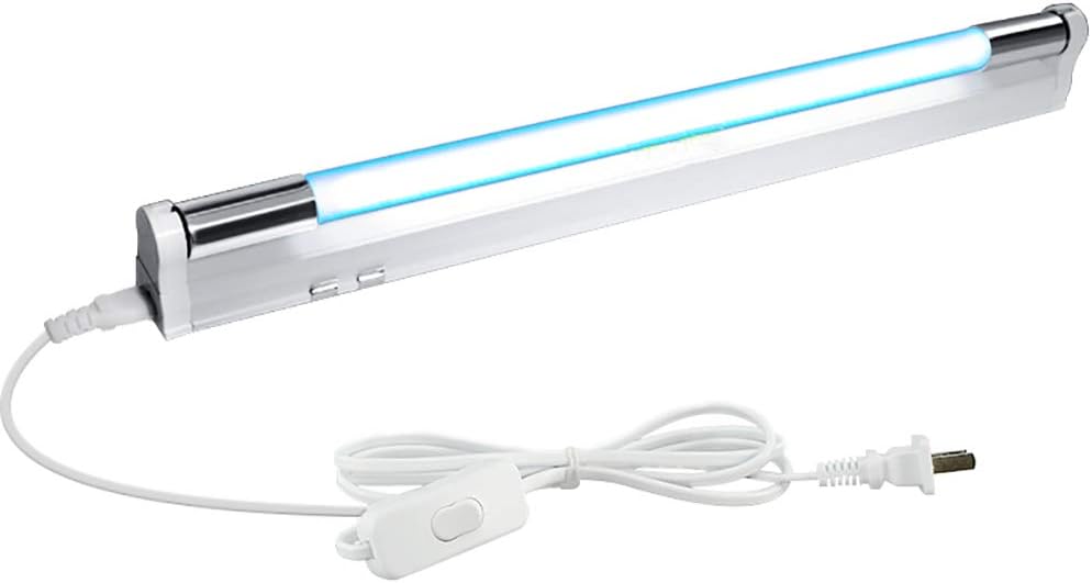 MMZZ UV Disinfection Lamp/Sterilization Light/Germicidial Ultraviolet Lamp,Air Purifier/Remove Formaldehyde/Anti-Bacterial Rate 99%,for Car/Household/School/Hotel/Pet Area