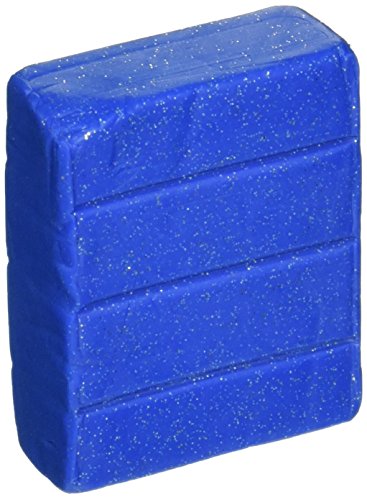 Polyform Premo! Sculpey Polymer Clay 2 Oz: Glitter Blue