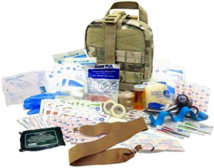 Military IFAK Level 2 EMT First Aid Kit Rip-Away Army Medic Bag Multicam #FA22