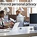 Hanging Computer Privacy Screen Panel,Compatible with 23'', 23.6'', 23.8'', 24 inch Desktop PC Computer Monitor- Anti-UV Eye Protection-16:9/16:10 Aspect Ratio(W 21.2