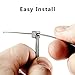 600 Pcs Nylon Cable Zip Ties with Self-Locking 4/6/8/10/12/14 Inch & 0.145 Inch Width By Agolds