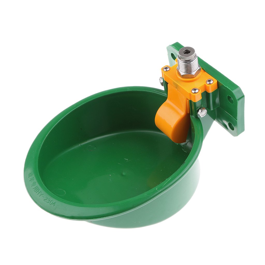 B Baosity 1/2 inch Automatic Drinker Waterer Cups Bowl for Sheep Pig