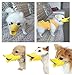 Hamiledyi Muzzle for Small Dog Dog Mouth Cover Duck Mouth Shape Anti-bite Muzzle Dog Duck Muzzle(Pack of 2) (S)