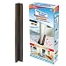 Twin Draft Guard Energy Saving Under Door Draft Stopper, Single, Brown