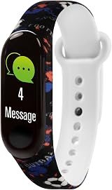 Tikkers Series 1 Black Football Activity Tracker with Touch Screen view 4