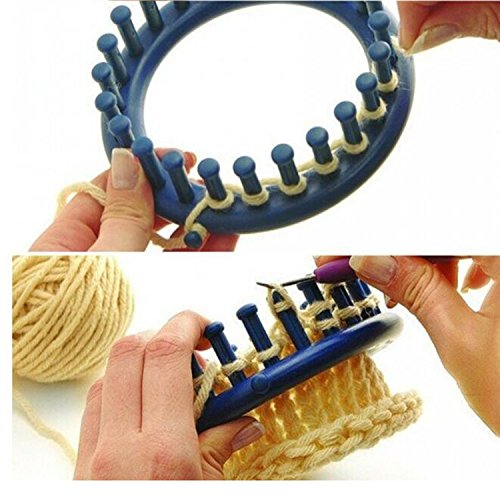 Round Knitting Looms Efly Set of 4 Different DIY Crochet Kits Tool