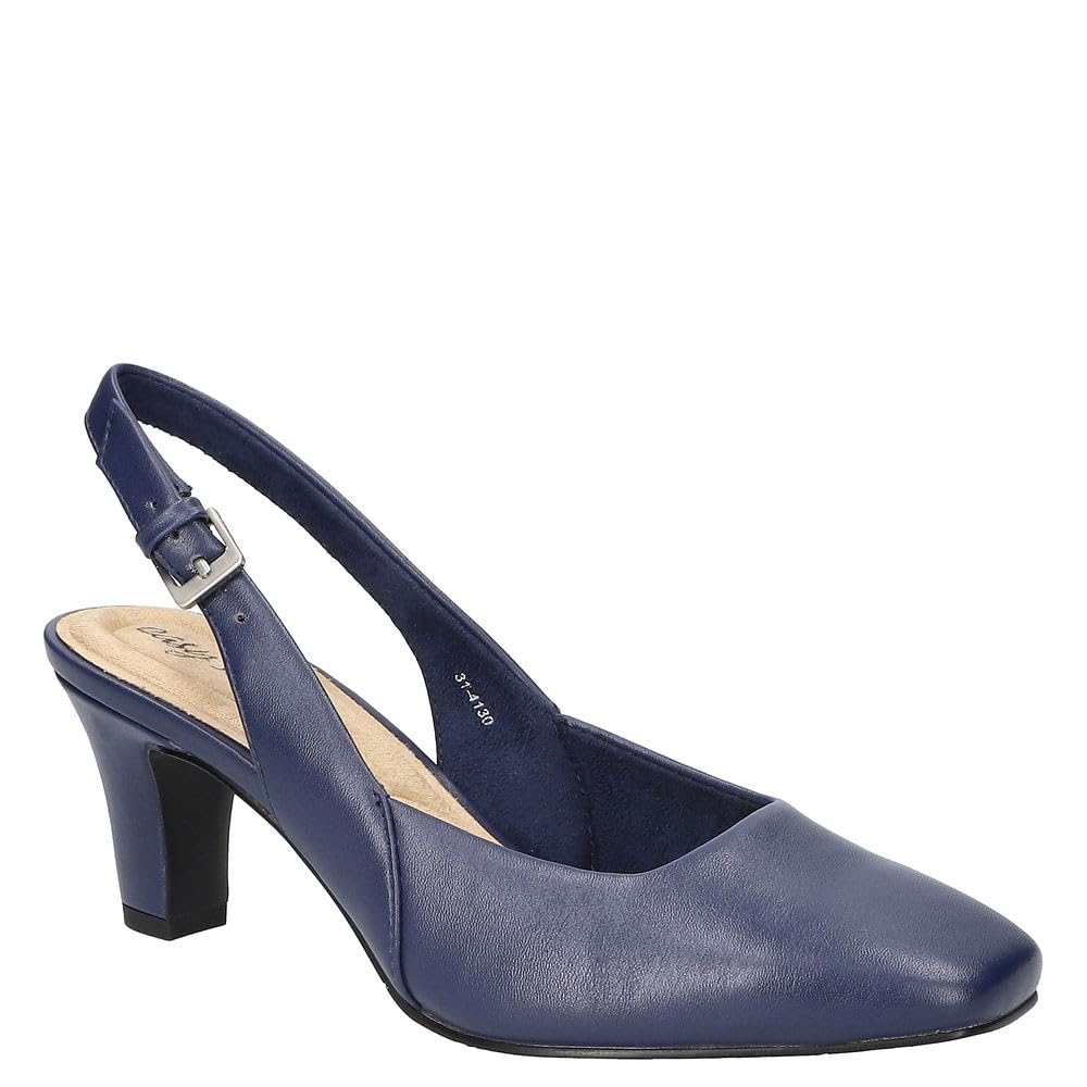 Easy Street Women’s Ritsa Pump, Navy, 6.5 Wide