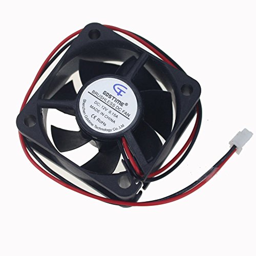 GDSTIME 50mm X 50mm X 20mm 5cm 2 Inch 12v Brushless Dc Cooling Cooler Fan