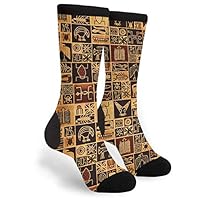 African Egyptian Culture Novelty Socks For Women & Men One Size - Gifts