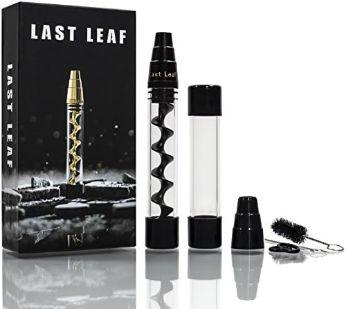 Last Leaf Glass Grinder - Mechanical Adapter, Herb Leaves, Grains, Spices,or Other, Innovative, Machine Replacement Parts , Great Gift