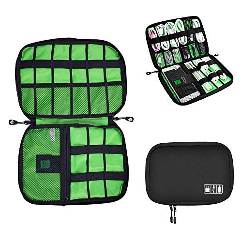 Universal Cable Organizer Bag for Travel and Houseware Storage, YUEMI