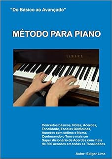 Livro Método para Piano: Do básico ao avançado
