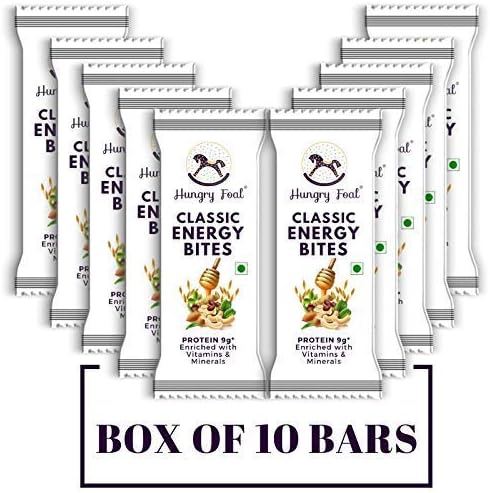 Hungry Foal Classic Energy Bites - (Box of 10 Bars)
