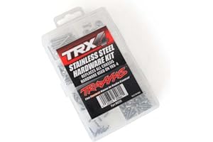 Traxxas 8298 Trx-4 Kit de quincaillerie en acier inoxydable, argent