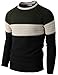 H2H Mens Casual Slim Fit Pullover Sweaters Long Sleeve Lightweight Thin Fabric Various Patterned