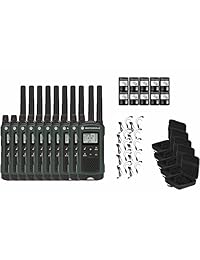 Motorola Talkabout T465 Radios de dos vías / Walkie Talkies - Resistente a la intemperie 22 canales PTT IVOX Linterna 10-PACK