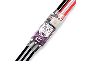 FLYCOLOR Francy2 50A Brushless ESC Speed Controller Support 3-6S BEC 5V/3A BL32 Dshot for RC Airplane P5B Sailplane