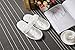 Varsany Clear Bride Party Spa Slippers Hen party Wedding Diamante rhinestone crystal hotel honeymoon slippers