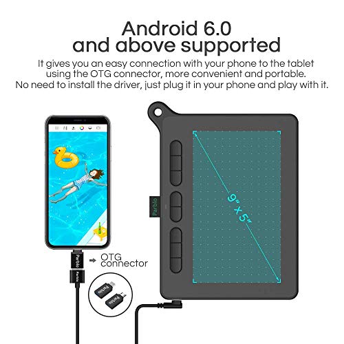 Graphics Drawing Tablet, Parblo Ninos M 9\