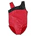Leotard for Girls Toddlers Gymnastics Ballet Dance Shiny Purple Red 2-10T